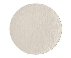 Villeroy & Boch Manufacture Rock Piatto da Pizza, Porcellana Premium, Bianco, 32 cm