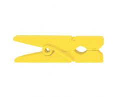 Vaessen creative Craft mollette, giallo, taglia unica