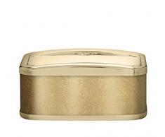 PLATEX 750051830 - Contenitore per Ghiaccio con Anello Dorato, in plastica, 22 x 16 x 9 cm