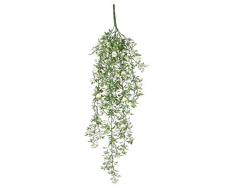 MICA Decorations 1021016 Rose haengend crema â L73 cm pianta artificiale, plastica, 73 x 14 x 14 cm
