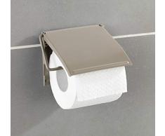 Wenko 23732100 - Porta Carta igienica, Colore: Tortora