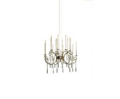 SP Light and Design calligrafico Sospensione nity 16 L LED Lampada 32 W, Lungo