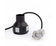 Faro 70458N - CROSBY Lampada incasso grigio luce fredda