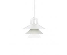 normann copenhagen Ikono - Lampada da soffitto, in Vetro, Colore: Grigio, 17 x 20 cm
