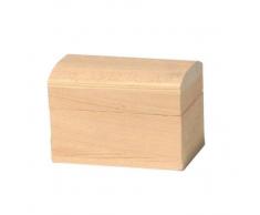 Artemio VICB02 Cassapanca in Legno Modello Piccolo, Beige, 8 x 6 x 6 cm