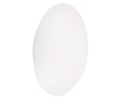 Brinox Fermaporta Protezione Porte e pareti, Ver Portascopino, Bianco, Ã 60Â mm