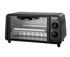 Bastilipo Turin Mini Forno Tostapane 9 Litros Nero