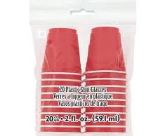 Cocktail estivo Bicchieri da liquore Rosso