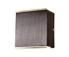 Elements Lighting 601005 Applique, Acrilico, 11 W, Alluminio spazzolato Bronzo