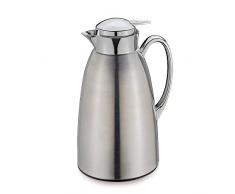 Cilio Caraffa Termica Venezia in Acciaio Inox, Argento lucidata, 1 l