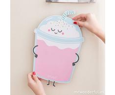 Mr. Wonderful Lavagna Magnetica Gelato, Magnete,, 40Â x 25Â x 2Â cm