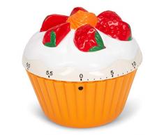 Patisse 10072 - Timer da cucina, motivo: cupcake, in plastica, multicolore