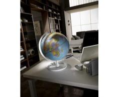 Zoffoli - Mappamondo in Cartone, 44 x 35 x 44 cm, Colore: Blu