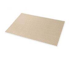 Villa dEste Home Tivoli 2191731 Set 6 Chic Tovaglietta, Texilene, Oro