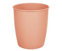 InterDesign Hamilton Cestino Rifiuti, Metallo, Arancione, 20.32x22.86x0.2 cm