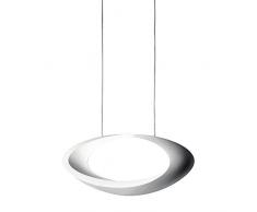 Artemide Cabildo Lampada a Sospensione, LED, 44 watts, 2700°K, Bianco, alluminio