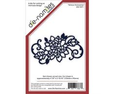 Die-Namites Bird Song fustellatura, Stella di Natale Invernale Multi-Colour