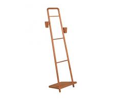 Morelato Ebanisteria Italiana 0419/N Servomuto Canaletto, Noce, 42 x 50 x 167 cm
