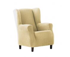 Eysa F817061 Cora Copripoltrona Bielastico, Poliestere-Cotone, Beige, 36x27x9 cm