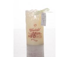 Boxer Gifts Mum Cera Senza Fiamma Candela, Verde