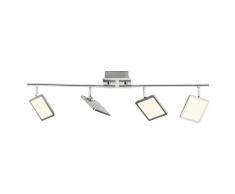 Brilliant g33832/13Â a +, lampade da soffitto, Metallo, 5Â W, Ferro, 12Â x 79.5Â x 18Â cm