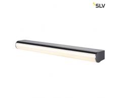 SLV Maryline - Lampada da parete a LED, per esterni, IP44, 3000 K, 15 W, in alluminio cromato
