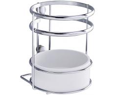 Wenko 54820100 Style Portaspezie, Metallo Cromato, Argento Lucido, 7 x 30 x 7 cm, Argento Brillante, 13 x 13 x 15 cm