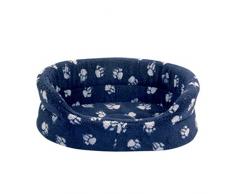 Danish Design - Letto in Pile Paw Slumber, 89 cm, Colore: Blu Navy