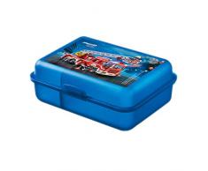 Playmobil Brotdose Feuerwehr City Action â Contenitore per Il Pranzo dei Vigili del Fuoco con Motivo Pompieri, Multicolore, 17, 5 x 12, 8 x 6, 9 cm