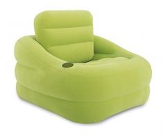Intex 68586 Poltrona Accent, Pvc, Verde, Singolo, 97x107x71 cm