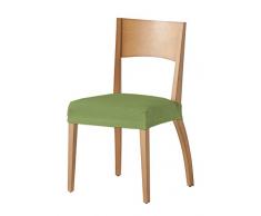 Martina Home - Federe per Sedia Coprisedia per Seduta 24x30x6 cm Verde