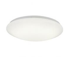 Brilliant g98823/05Â a, lampade da parete, plastica, 30Â W, Bianco, 12Â x 49.5Â x 12Â cm