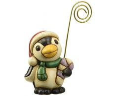 THUN - Segnaposto Pinguino con Dolce - Segna Posto da Tavola Natalizio - Ceramica - Natale
