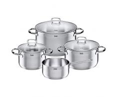 Silit 0021.6246.12Â - Set di pentole Argento