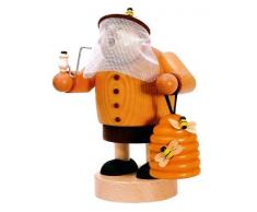 KWO Olbernhau 21571 - Brucia incenso in legno Apicoltore, 19 cm