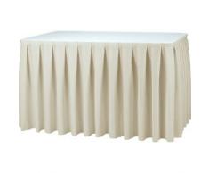 Winware tabella battiscopa â Style Boxpleat. donare un tocco speciale, extra ai tavoli a vostro evento. Tabella battiscopa può fare la differenza in presentazione per il banchetto, buffet, brunch o Business meeting.