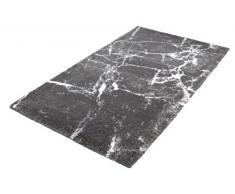 Kleine Wolke 4073977360Â Tappetino da Bagno Como, 100Â percento Cotone, Platino, 100Â x 60Â cm