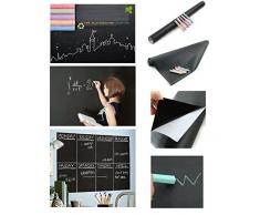 WALPLUS Lavagna Wall Stickers, Vinile, Multicolore, 5Â x 63.5Â x 5Â cm