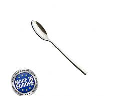 ORYX Flair Cucchiaio Moka, Acciaio, Argento, 11Â x 2Â x 5Â cm, 12Â Pezzi