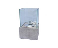 homea 5bgd076gr lampada a olio Vetro Base consistenza/Fibre Multicolore