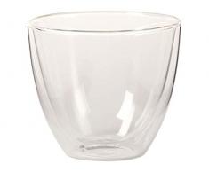 Villeroy & Boch Manufacture Rock Bicchiere, Taglia L, Vetro Borosilicato, Trasparente, 0.42 L
