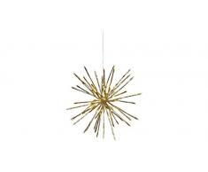 STAR illuminazione da esterno, in metallo, 1Â W, Oro, 40Â x 40Â x 40Â cm