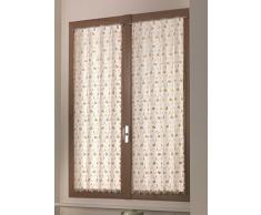 Home Collection TCLFR119/150 Tendina Coppia Lisa, Poliestere, Giallo, 60x150 cm, 2 UnitÃ