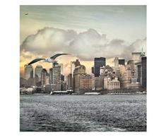Apalis Tavolo Design n. YK1 New York, 55 x 55 x 45 cm, Colore Tavolo: Bianco. Dimensioni: 55 x 55 x 45 cm.