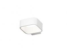 Rossini Illuminazione Klaus Lampada da Parete a LED Integrata, 2 W, Bianco