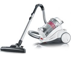 Severin My 7116 Aspirapolvere Multiciclonico Senza Sacco, 750 W, 1.8 Litri, 75 Decibel, Plastica, Bianco
