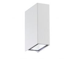 Rossini Illuminazione 10106-25-ARG Lampada Parete da Esterno a LED Integrata, 6 W, Bianco