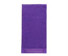 Sancarlos Talpe Asciugamano, 100% Cotone in Spugna, Viola, lavabo
