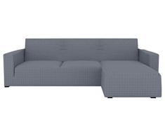 Eiffel Textile Nimes Chaise Longue - Custodia Divano Braccio Lungo Destro 280 x 195 x 2 cm Grigio