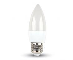 Lampadine LED Lampada Sfera Dimmer Candela 1821 6W, E27 4343 Bianco Naturale 4500K